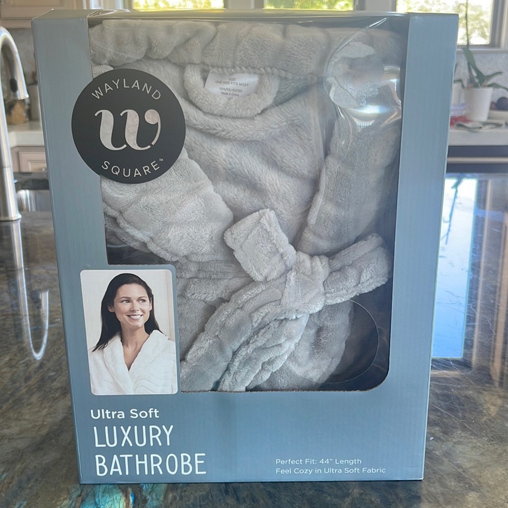 Brand new in box 44” Bathrobe